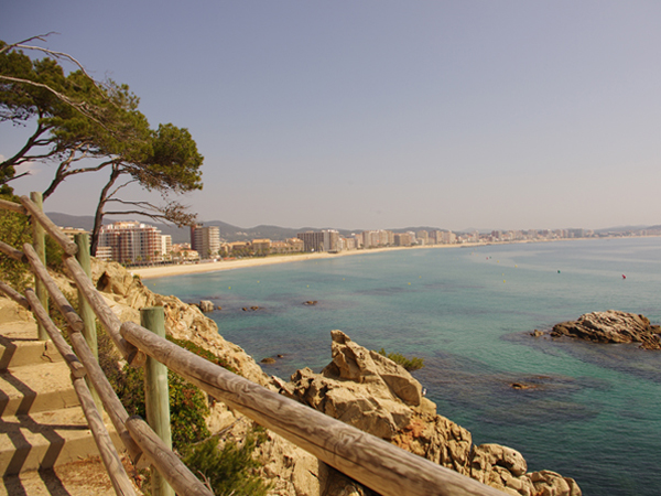 chemin de ronde playa de aro